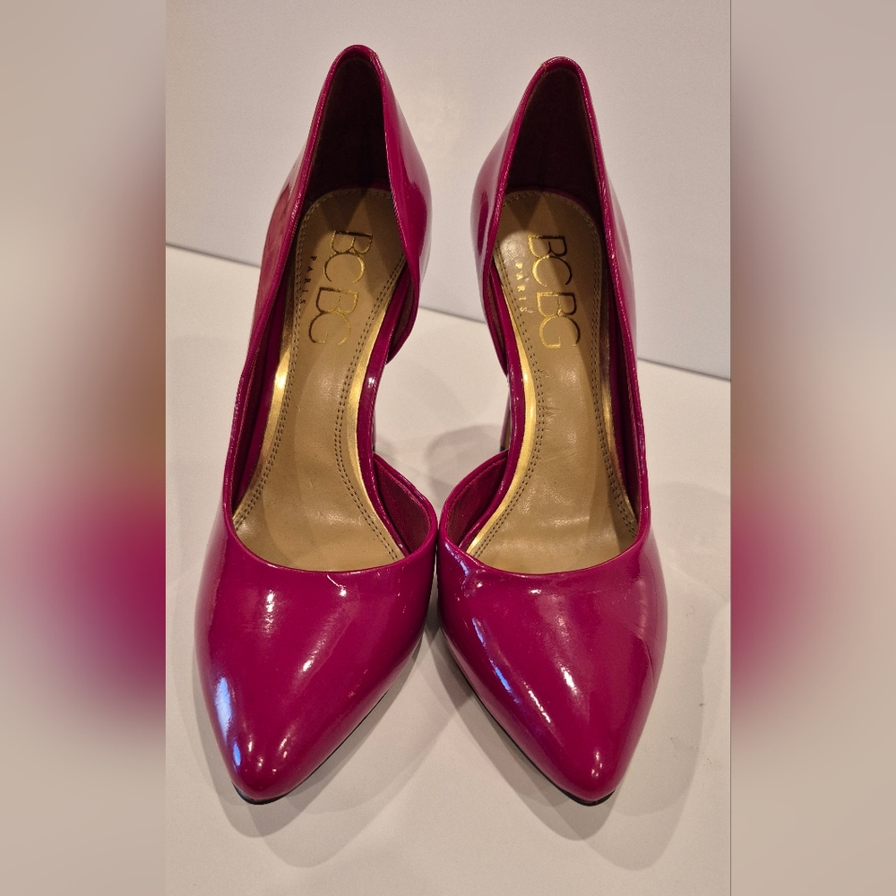 BCBG Paris Women's Apple Red Pumps